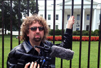 Director Joel gilbert at the whitehouse