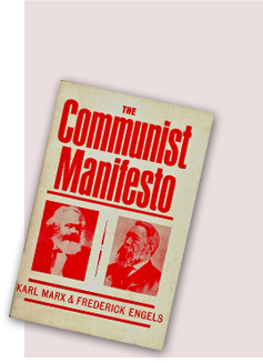 Book cover: The Communist Manifesto